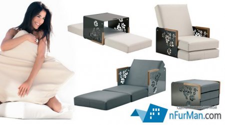 Kube Lounger – многофункциональная мебель для зоны отдыха